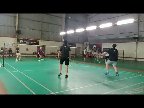 Badminton FINAL 4Season Men's Double Bakat Baru - Brandon Lim / Kean Wei Vs Alvin Chan / Chun Aun