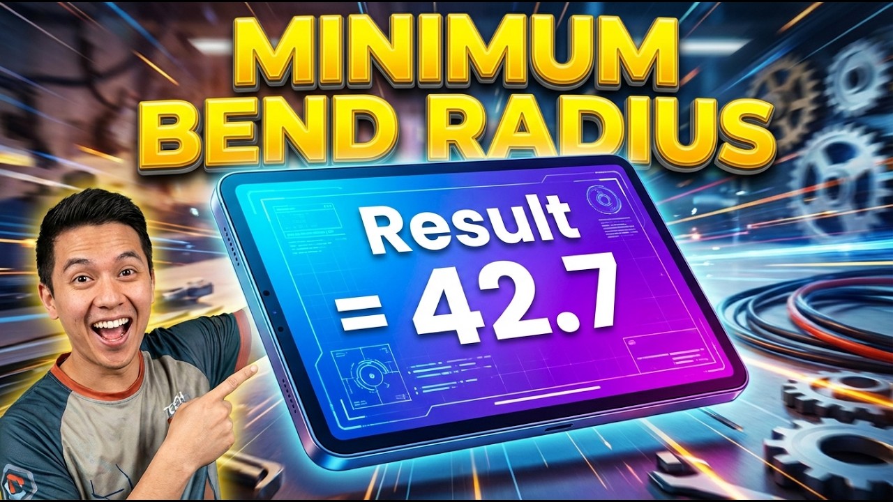 Minimum Bend Radius Calculator