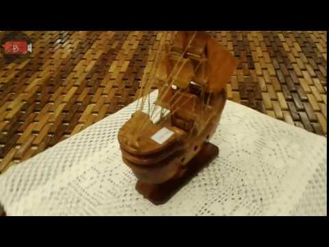 CA0018 Miniatur Kapal Kecil | Handcraft | West Sumatra | Indonesia