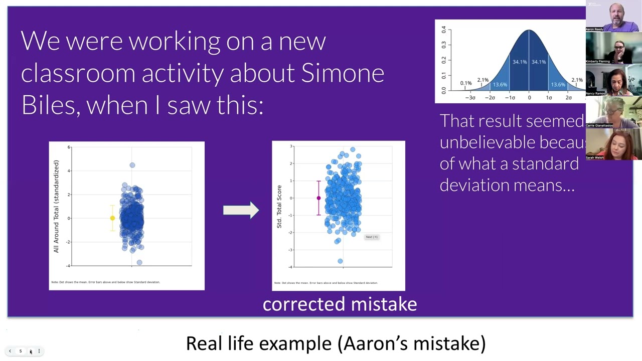 Which Error Bars?When? Webinar