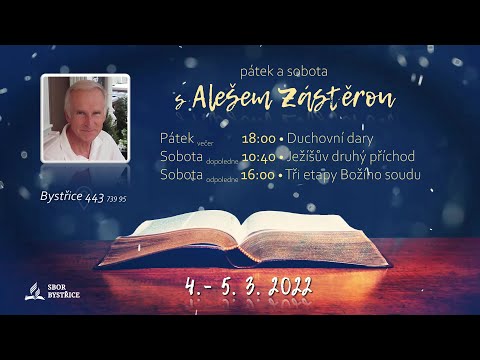 Víkend s Alešem Zástěrou - 4.- 5. 3. 2022 - Pozvánka