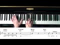 Jazz Piano College ★ Open Voicings ★ I've Grown Accustomed To Her Face