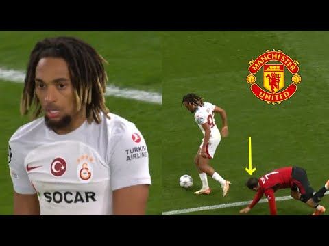Sacha Boey vs Manchester United at Old Trafford | STRONGEST | MAN UNITED TARGET🔴