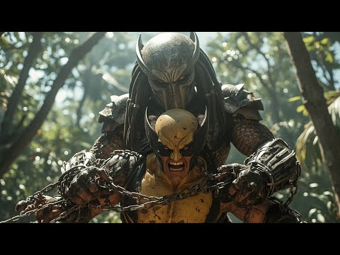 Wolverine Vs Predator | Epic battle Scene 4K Ultra Cinematic | Prehistoric Zone 