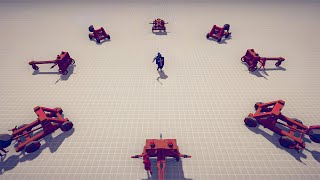 50/50 Ballista And Catapult VS Every Units - Totally Accurate Battle Simulator | TABS