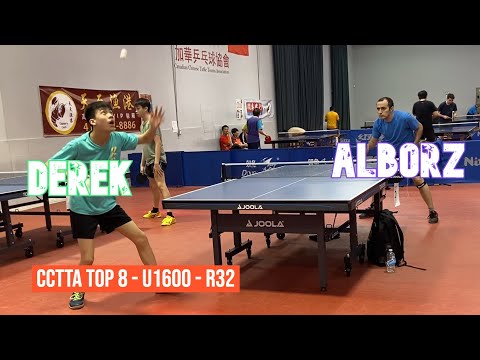 Derek SHEN [1412] vs Alborz [1255] - U1600 - Round 32- CCTTA Top 8 - 7 May 2023