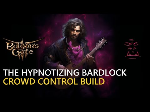 The Hypnotizing Bardlock Bard Warlock Multi class Baldur's Gate 3 Build Step by Step Guide [BG3]