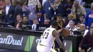 LeBron James - Cleveland Cavaliers - Paul George - Indiana Pacers