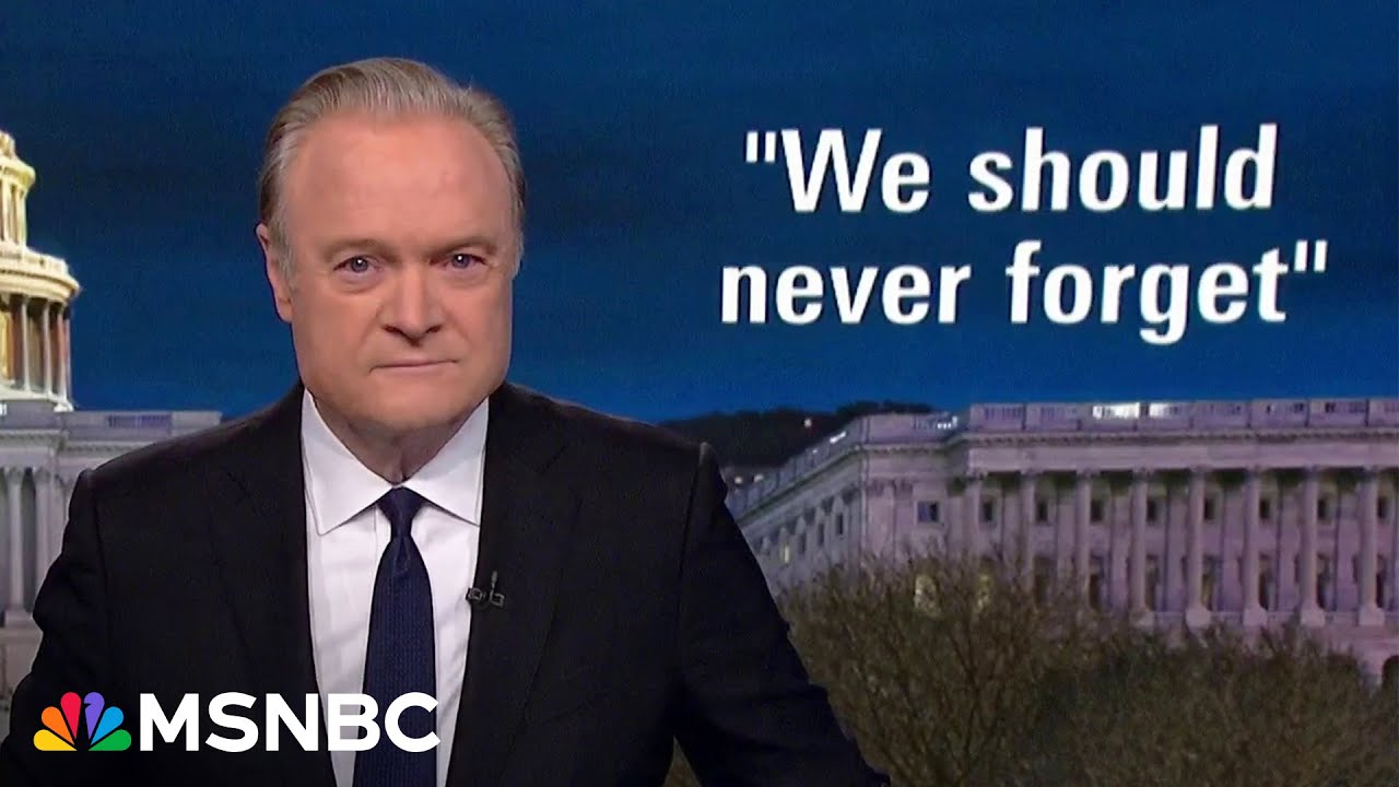 Lawrence: Kamala Harris was the personification of the return of the peaceful transfer of power