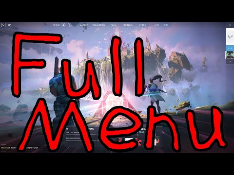 Valorant Beta | Full Menu Walkthrough