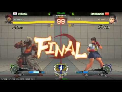 FT7 - Infiltration (Aku) vs. Qanba.Dakou (Sak) - Capcom Cup (Asia Finals) p2/2