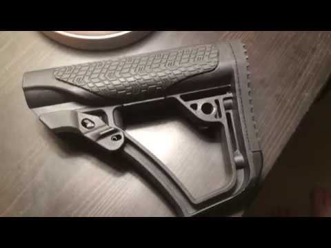 How to remove a Daniel Defense Buttstock.