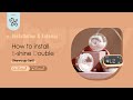 How to install E-shine Double (Newcup Set)