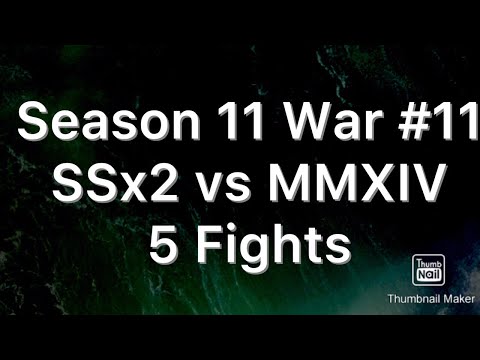 SSx2 vs MMXIV Season 11 war #11 Marvel Contest of Champions