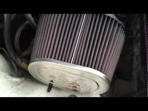 Mitsubishi 3000GT K&N FIPK intake reving sound