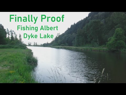 Finally Proof Fishing Albert Dyck Lake