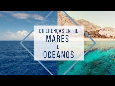 Mares e oceanos, você sabe as diferenças?