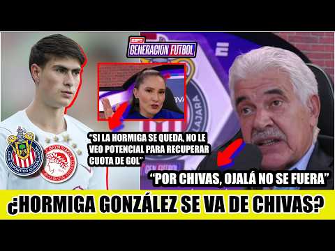 ¡CHIVAS rechazó 2 ofertas del OLYMPIACOS! ¿Debe presionar HORMIGA GONZÁLEZ su salida? | Generación F