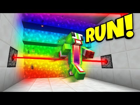 EXTREME RAINBOW LAVA MINECRAFT CHALLENGE!