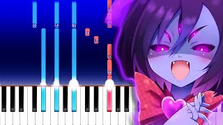 Undertale - Spider Dance (Piano Tutorial)