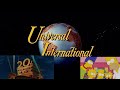 20th Century Fox Kicks Universal Away With The Simpson Family 1961 No Dislikes Allowed