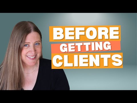 What to do BEFORE getting your 1st bookkeeping client