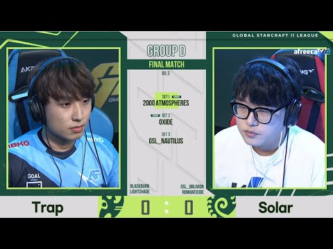 [2021 GSL S2] Ro.16 Group D Match5 Trap vs Solar