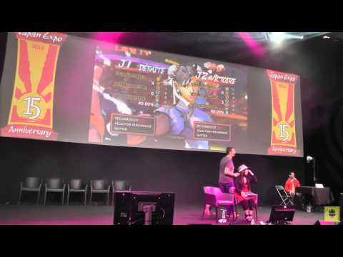[Japan Expo 2014] Ultra Street Fighter IV Kayane & Marcus Show avec Daigo IKENO