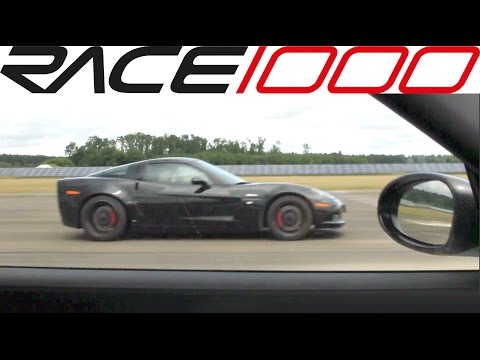 Porsche 911 GT2 RS vs. Corvette Z06 (60-300kmh) - ROLL RACE