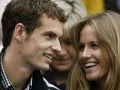 Andy Murray y Kim Sears(su novia) 