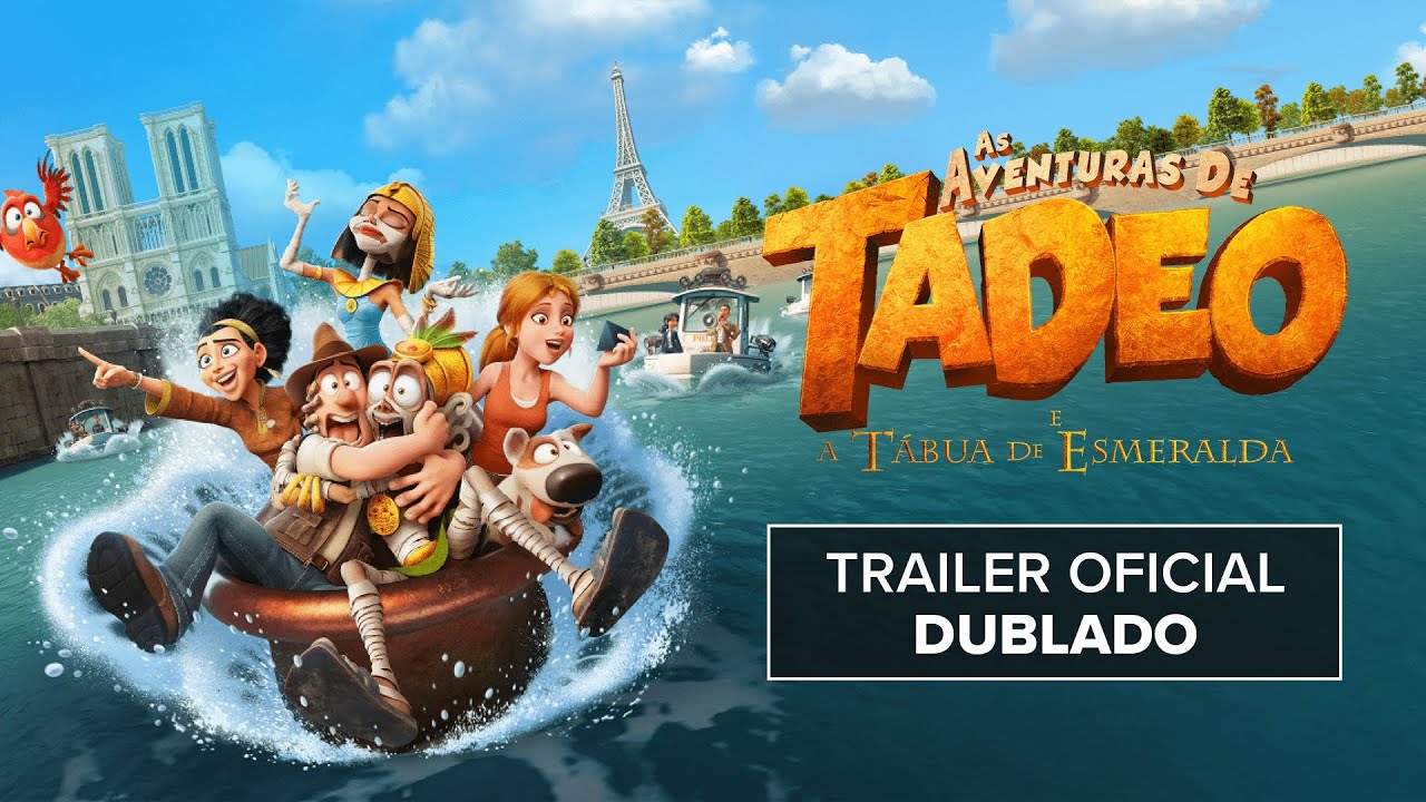 As Aventuras de Tadeo e a Tábua de Esmeralda | Trailer Oficial 1 | DUB | Paramount Pictures Brasil