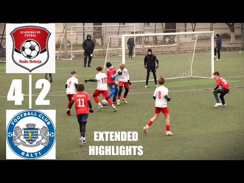 AF Rebeja 4-2 CSF Bălți | REZUMAT | Liga Națională U12 2024/25