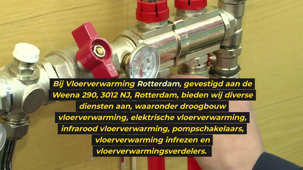 Vloerverwarming Rotterdam