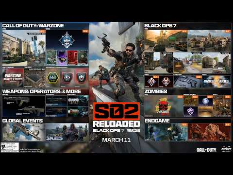 FULL Black Ops 7 Season 2 Reloaded Roadmap & Content... (Endgame, Zombies, Multiplayer)