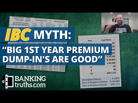 Are Big 1st Year Premium Dump-ins Good with Whole Life 4 IBC?