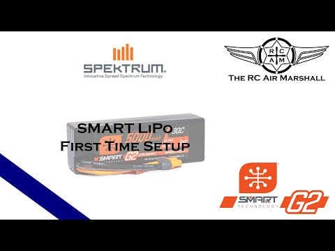 Spektrum G2 Smart Battery First Time Setup