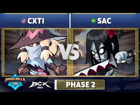 cxti vs. SAC - Phase 2 - Brawlhalla World Championship 2022