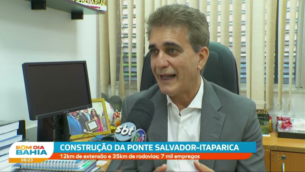 Construção da ponte Salvador-Itaparica: Obra vai gerar 7 mil empregos
