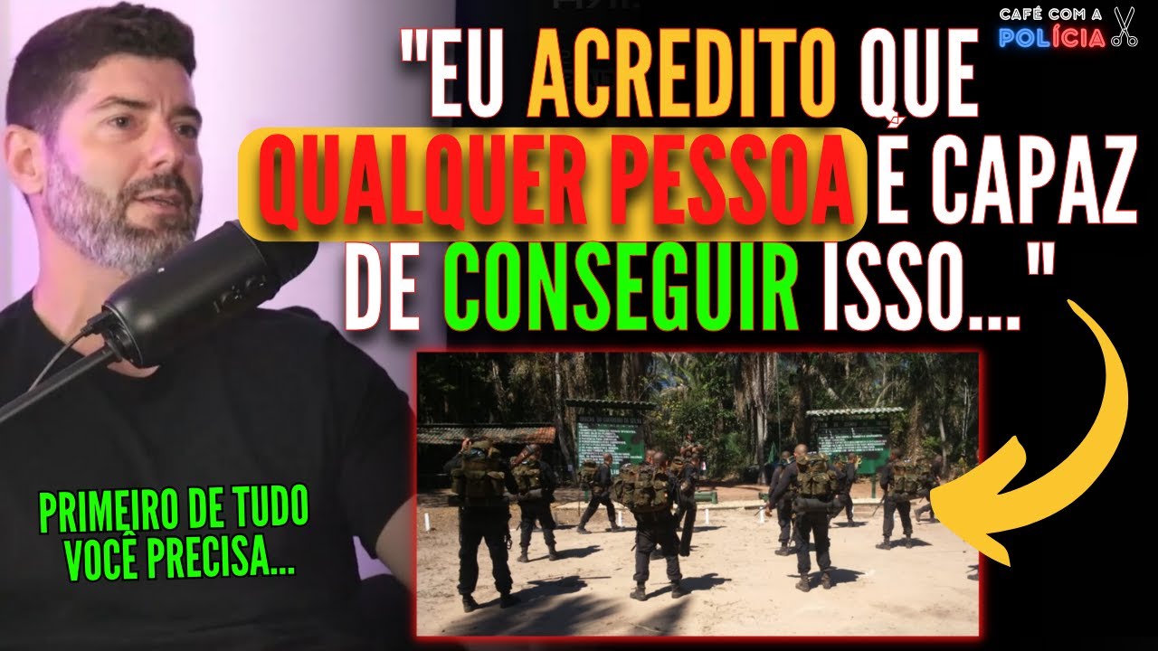 Policial da CORE conta o SEGREDO para AGUENTAR um CURSO OPERACIONAL