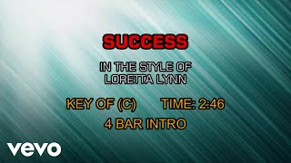 Loretta Lynn - Success (Karaoke)