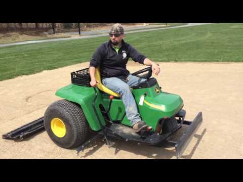 YouTube video about: How to drag a baseball field?