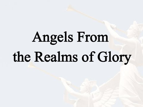 Angels From the Realms of Glory (Hymn Charts with Lyrics, Contemporary)