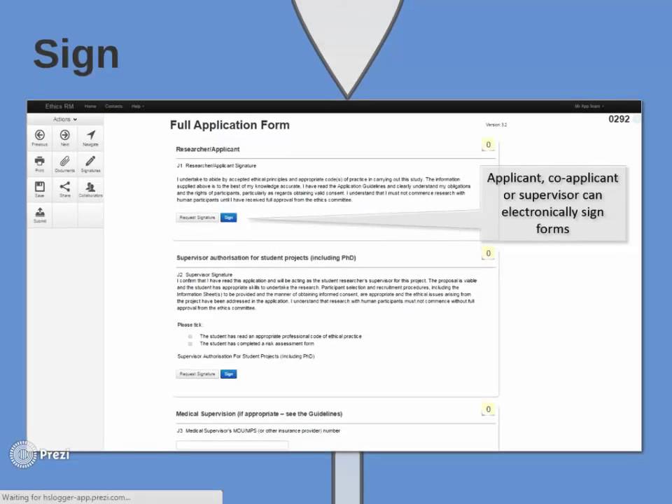 Ethics Review Manager - Overview