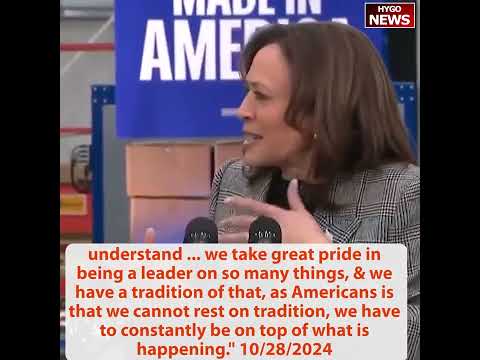 Kamala tours semiconductor plant: Can I touch it? Q: accuse you of pandering?
