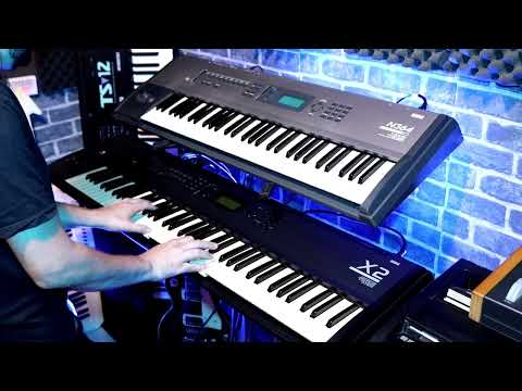 Korg X2 1990's - Black image 14