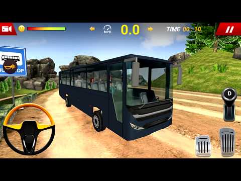 Offroad Bus Transport Simulator #1 - Bus Game Android Gameplay