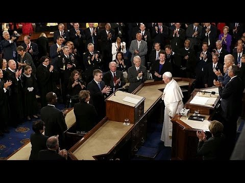 Bei Freunden und Feinden: Papst Franziskus hält Rede vor dem US-Kongress