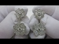 Відео огляд Срібні сережки джекети сжх111