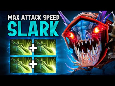 x4 Butterfly Slark Fast Essence Shift Steal 🔥🔥🔥60 Kills | Dota 2 Silly Builds