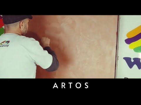 Wercop ARTOS Decorative Paint Application Video